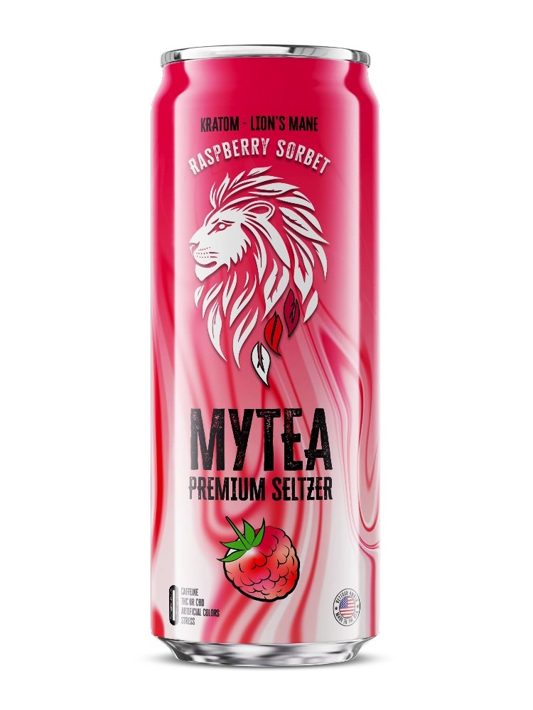 Raspberry Seltzer Can